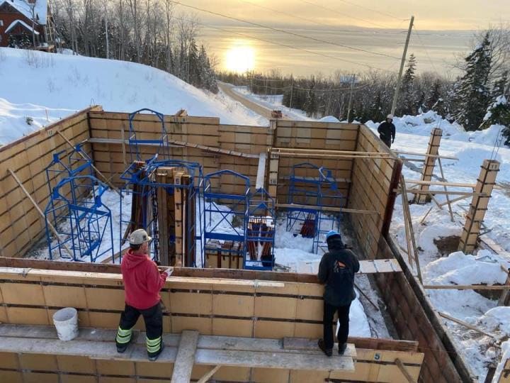 Travaux de coffrage commercial Québec
