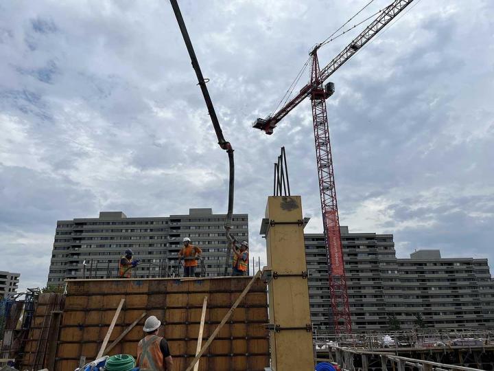 Travaux de coffrage commercial Québec