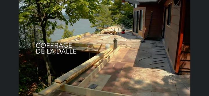 Coffrage de marches et de perrons Québec